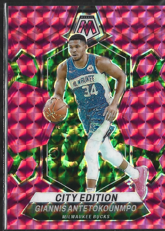 Giannis Antetokounmpo City Edition Pink /149
