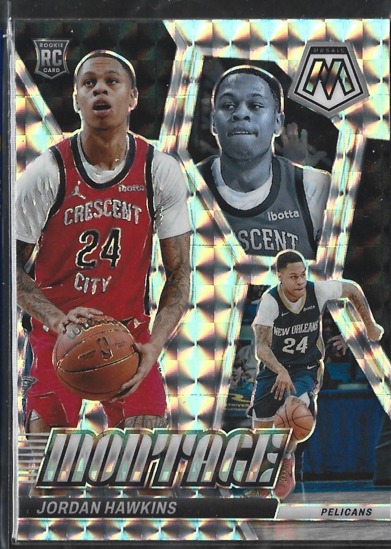 Jordan Hawkins Montage Silver Mosaic