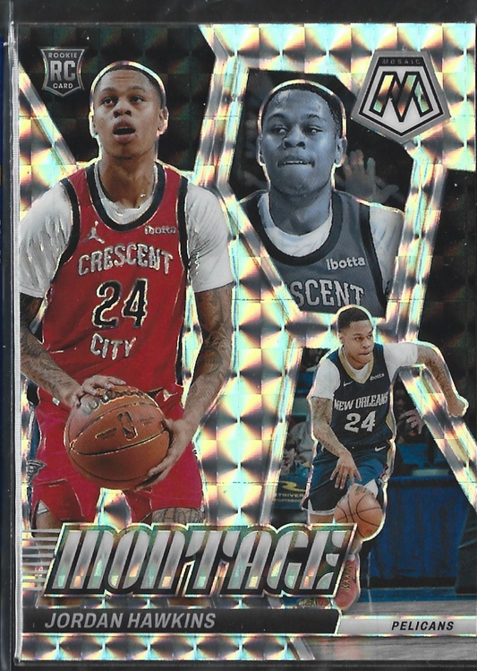 Jordan Hawkins Montage Silver Mosaic