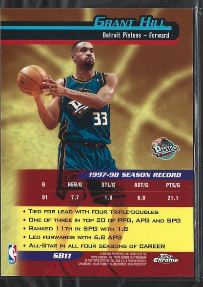 Grant Hill Topps Chrome Soarers