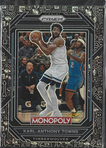 Karl-Anthony Towns Monopoly Black Icons