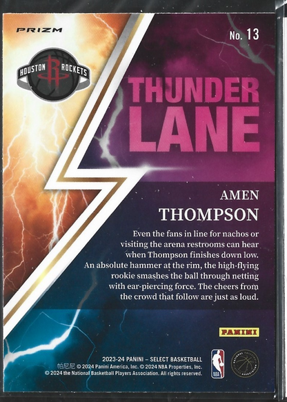 Amen Thompson Thunderlane Tectonic