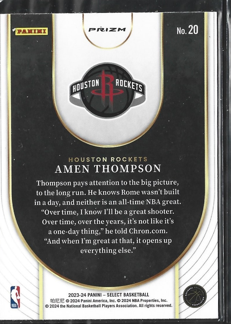 Amen Thompson Neon Icon Silver