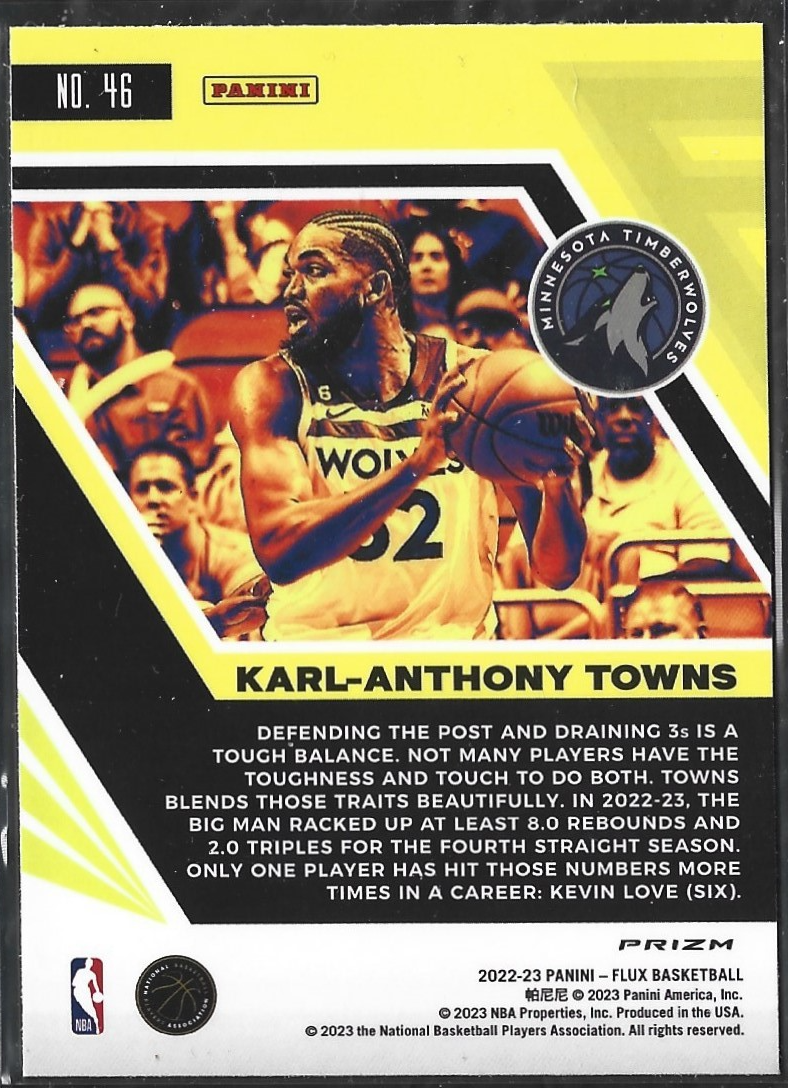 Karl-Anthony Towns Flux Moonlight SP