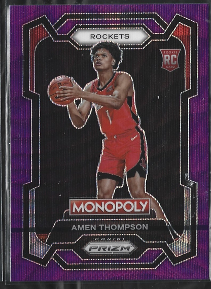 Amen Thompson Monopoly Purple Wave