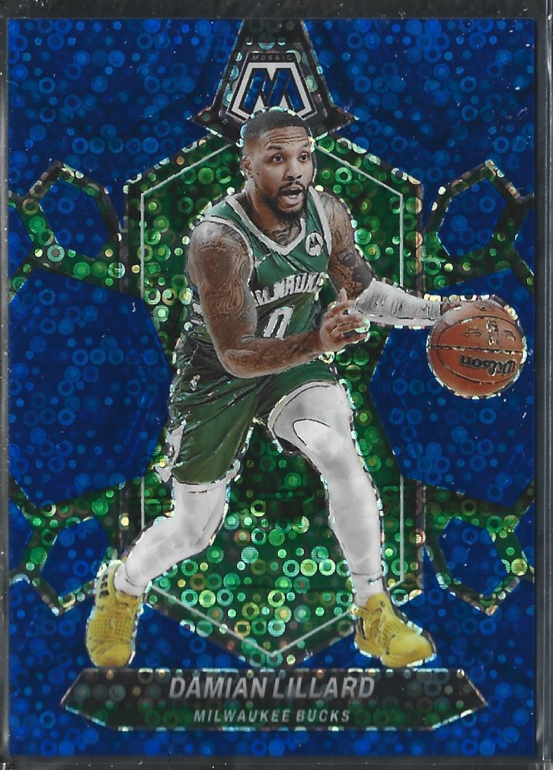 Damian Lillard Mosaic Blue Disco /85