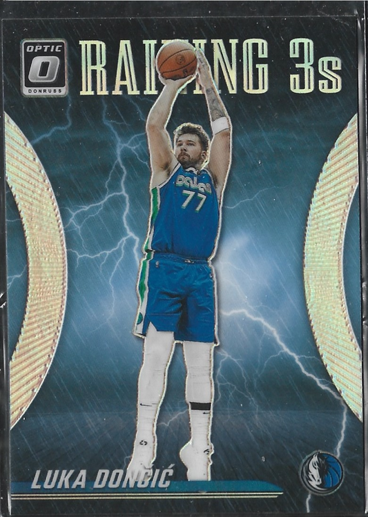 Luka Doncic Raining 3s Silver