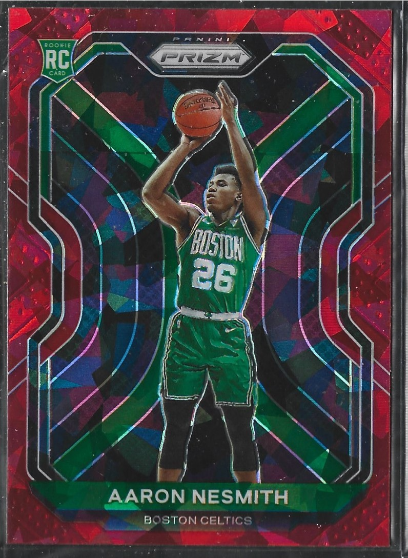 Aaron Nesmith Prizm RC Red Cracked Ice