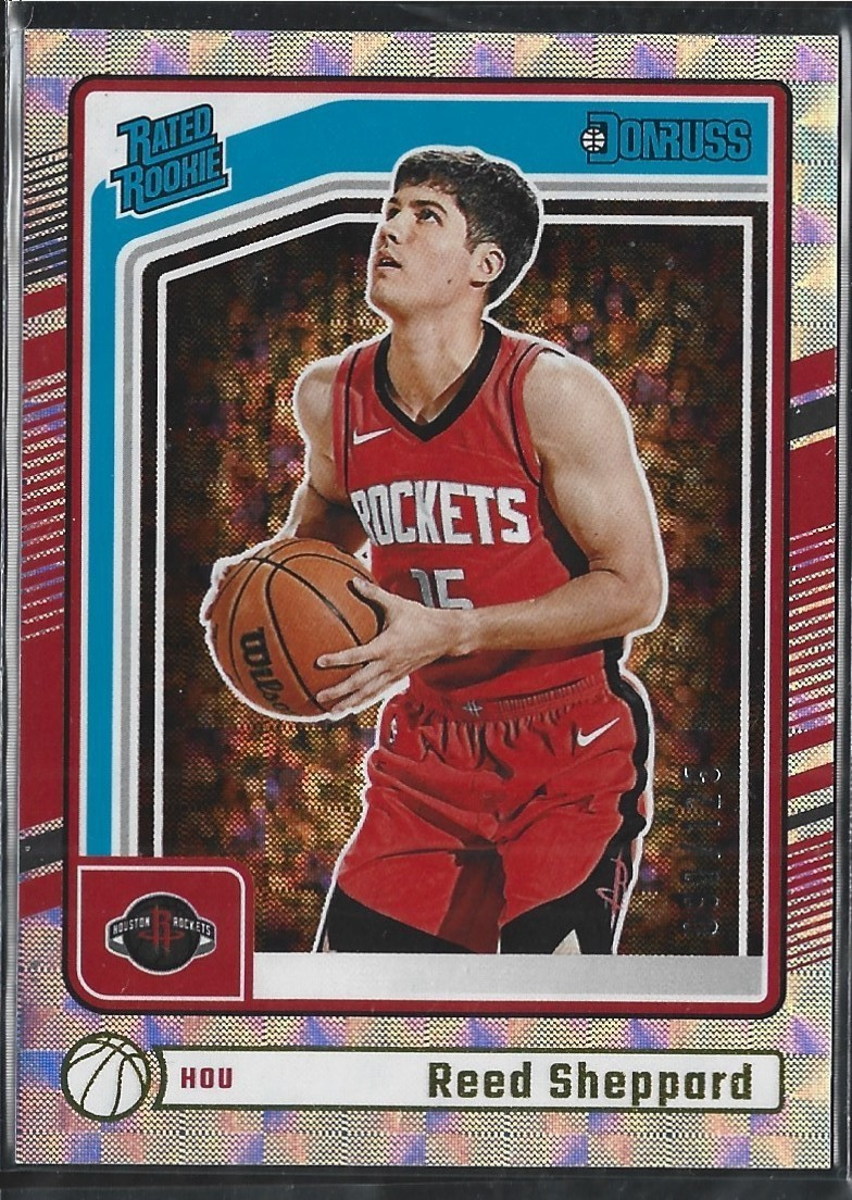 Reed Sheppard Donruss Hyper /125