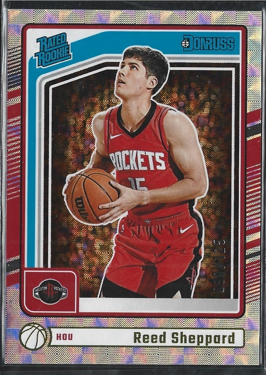 Reed Sheppard Donruss Hyper /125