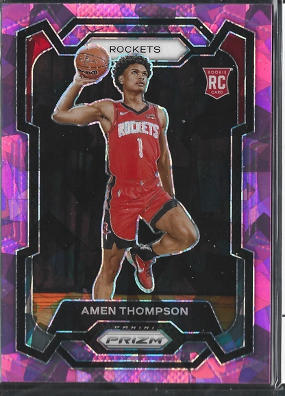 Amen Thompson Prizm Pink Cracked Ice