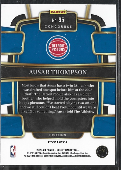 Ausar Thompson Concourse Silver