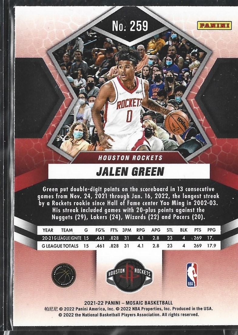 Jalen Green National Pride RC