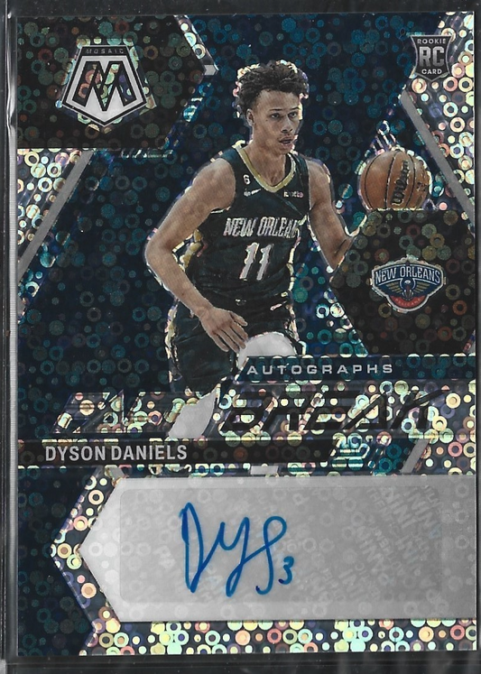 Dyson Daniels Fastbreak Autographs
