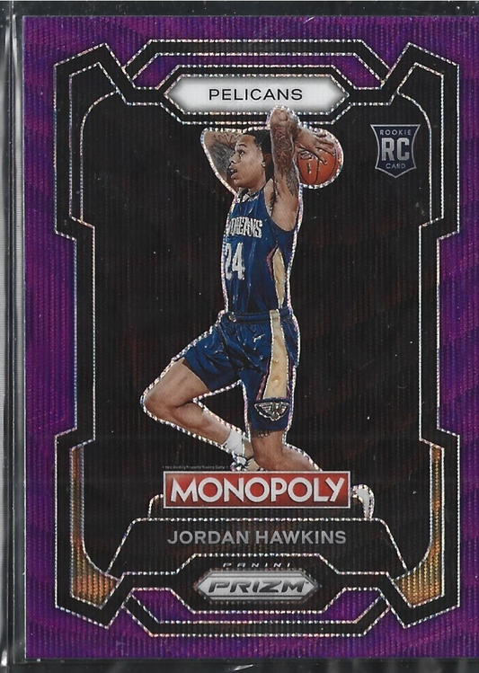 Jordan Hawkins Monopoly Purple Wave