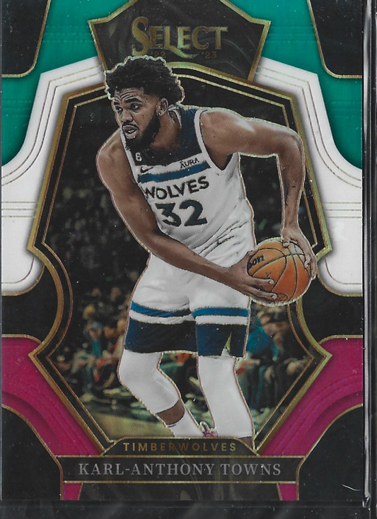 Karl-Anthony Towns Premier Tricolor /49