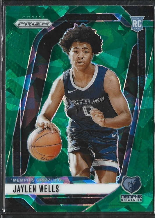 Jaylen Wells Prizm Green Cracked Ice