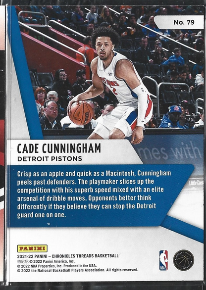 Cade Cunningham Threads RC