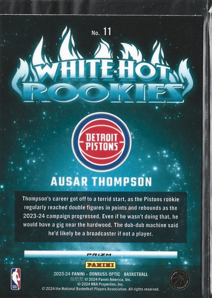 Ausar Thompson White-hot Rookies Purple