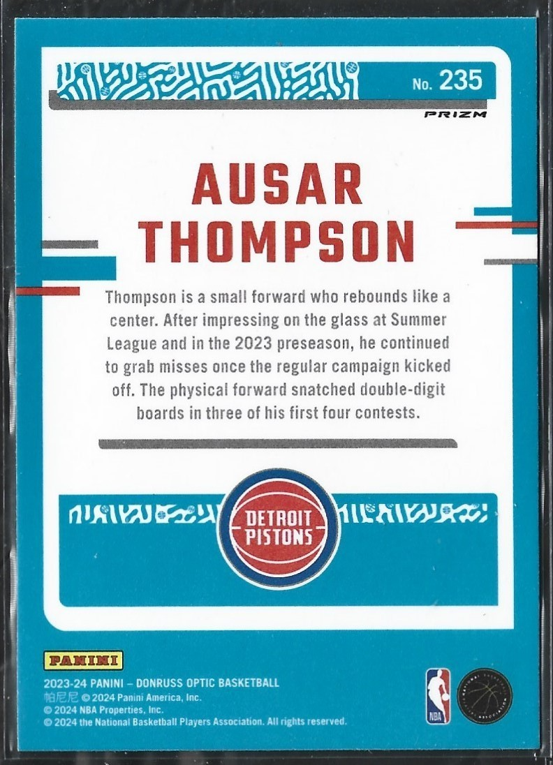 Ausar Thompson Optic Silver