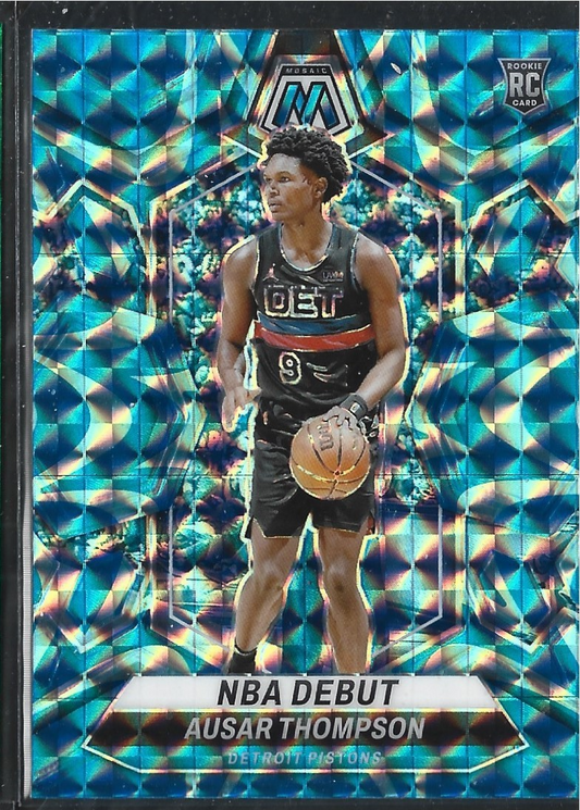 Ausar Thompson NBA Debut Blue
