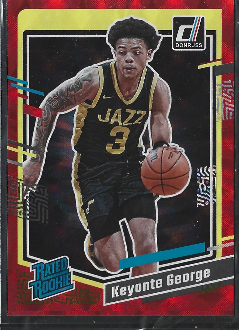 Keyonte George Donruss International Red