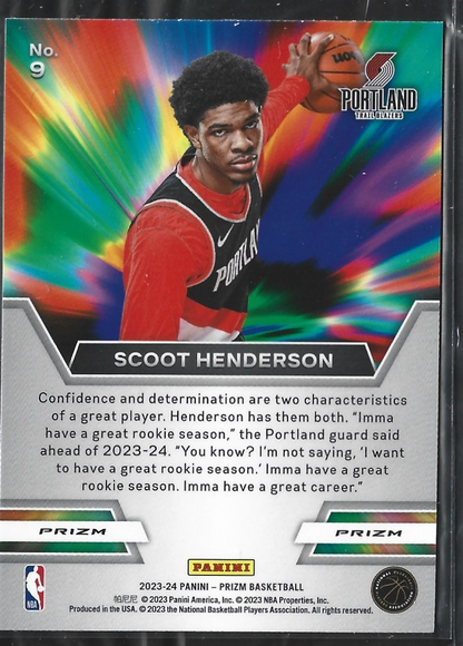 Scoot Henderson Instant Impact Silver