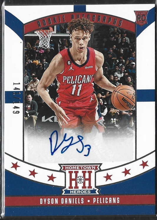 Dyson Daniels Hometown Heroes Auto /149