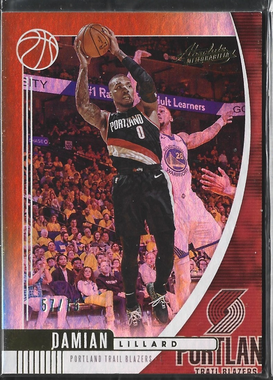 Damian Lillard Absolute Memorabilia /75