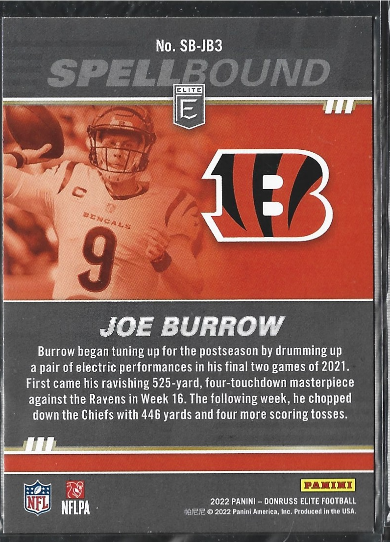 Joe Burrow Spellbound