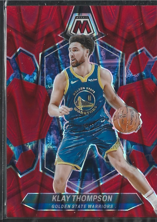 Klay Thompson Mosaic Red Seismic /299