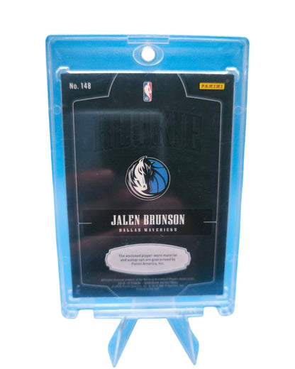 Jalen Brunson Dominion Rookie Auto with Game Used /199