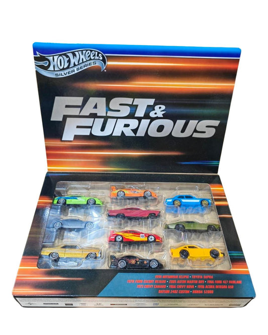 Hot Wheels Silver Series Fast & Furious 10-Pack