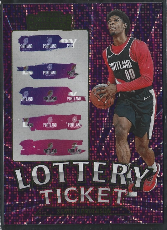 Scoot Henderson Lottery Ticket