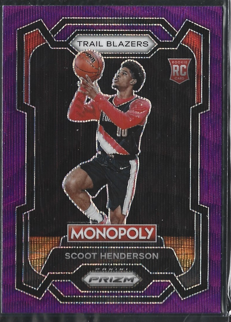 Scoot Henderson Monopoly Purple Wave