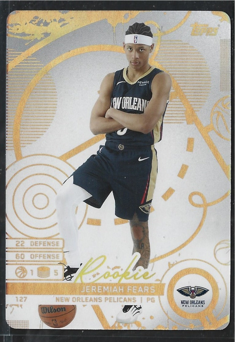 Jeremiah Fears Match Attax White