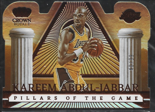 Kareem Abdul-Jabbar Pillars of the Game /99