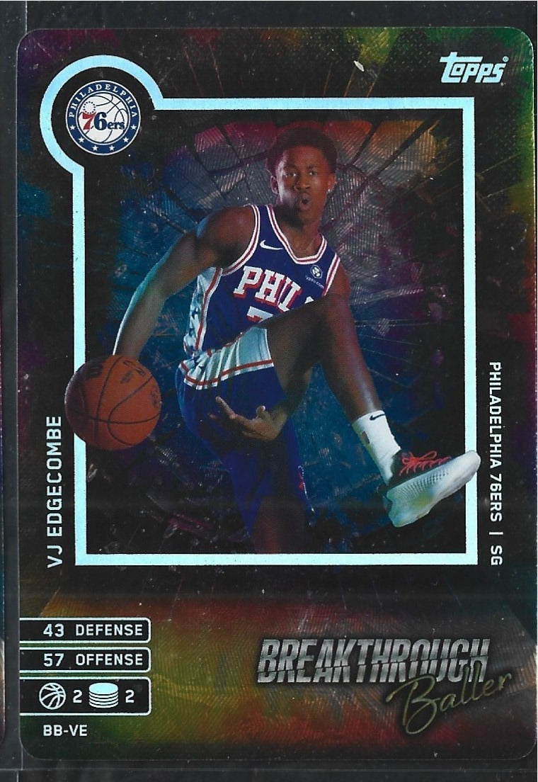 VJ Edgecombe Breakthrough Baller