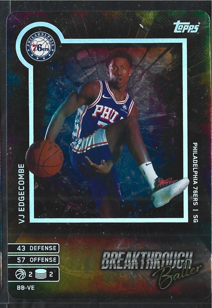 VJ Edgecombe Breakthrough Baller