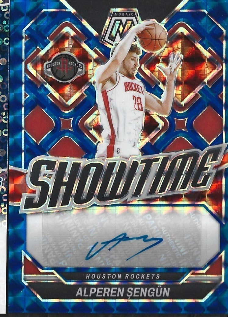 Alperen Sengun Showtime Blue Mosaic Auto /49