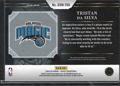 Tristan Da Silva Draft Selections Jersey