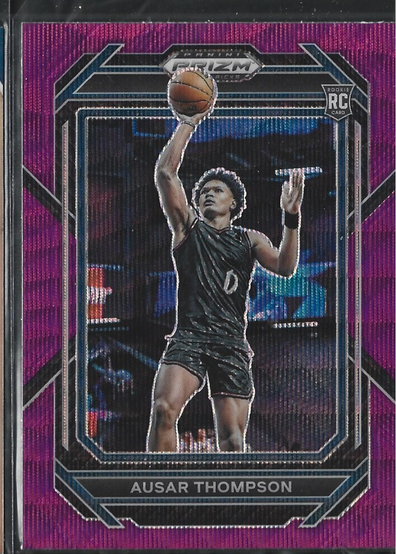Ausar Thompson Prizm Draft Picks Purple Wave