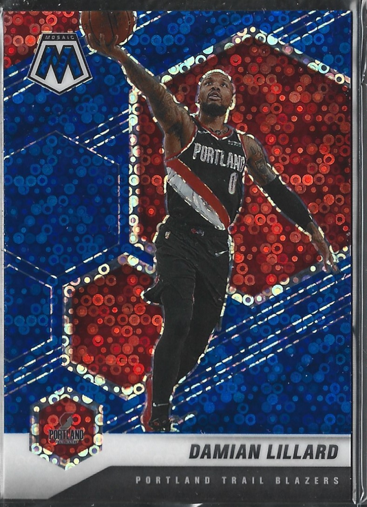 Damian Lillard Mosaic Fastbreak Disco Blue /85