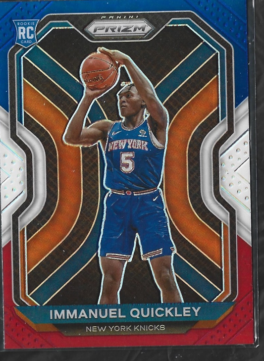 Immanuel Quickley Prizm RC RWB