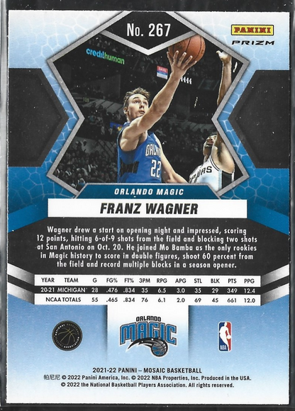 Franz Wagner NBA Debut Silver