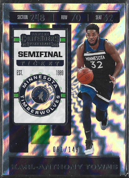 Karl-Anthony Towns Semifinal Ticket /149