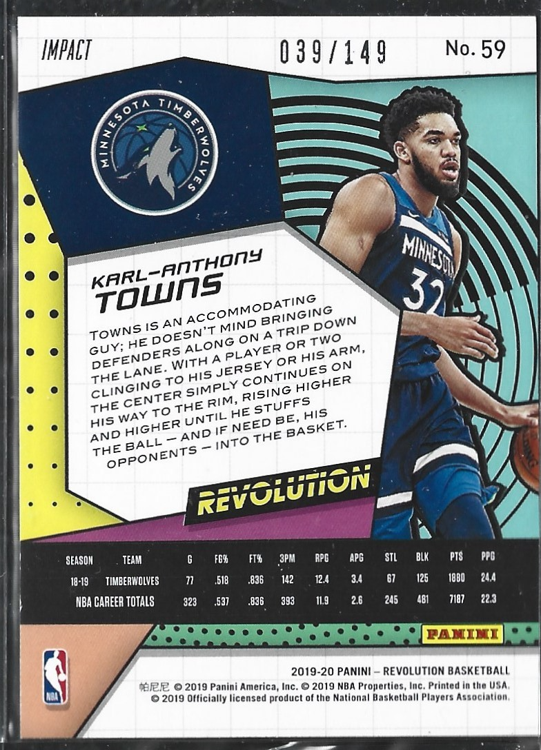 Karl-Anthony Towns Revolution Impact /149