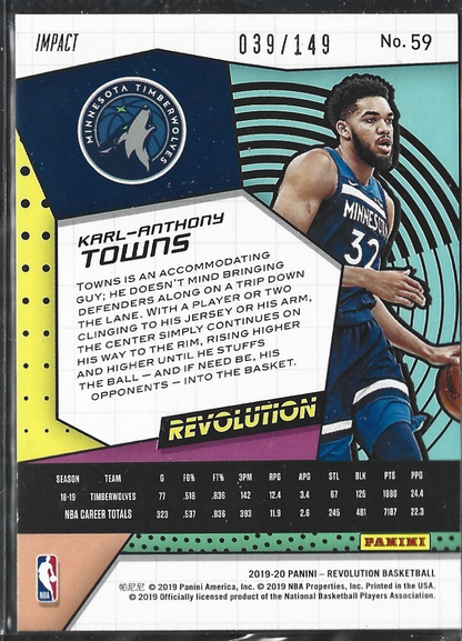 Karl-Anthony Towns Revolution Impact /149