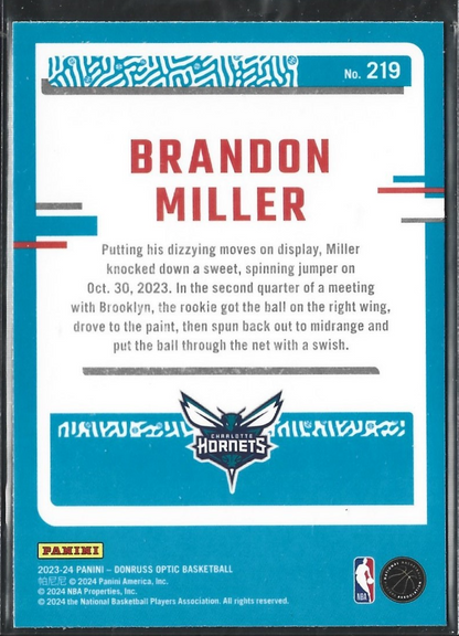 Brandon Miller Optic