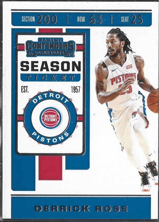 Derrick Rose Season Ticket